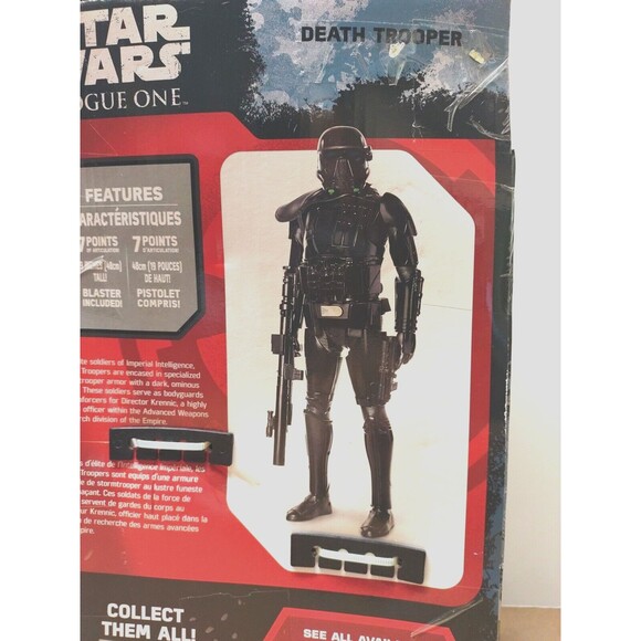 Jakks Big Figs Death Trooper Disney Star Wars 2016 Rogue One 19” Action Figure - Picture 11 of 16